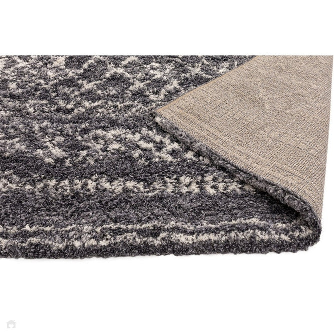 Alto AL05 Modern Moroccan Berber Soft Plush Boho Shaggy Grey/Cream Rug-Asiatic Carpets-Rug Love - The Most Loved Rug Store