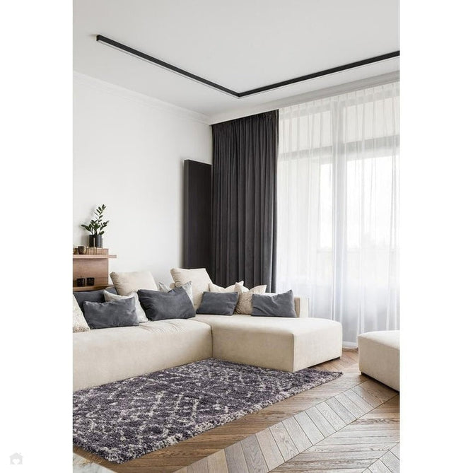 Alto AL05 Modern Moroccan Berber Soft Plush Boho Shaggy Grey/Cream Rug-Asiatic Carpets-Rug Love - The Most Loved Rug Store