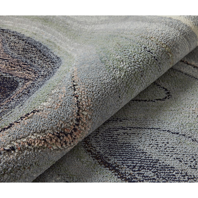 Amara AMA104 Modern Abstract Marbled Granite Stone High-Density Soft-Touch Polyester Sage/Grey Rug-Concept Looms-Rug Love - The Most Loved Rug Store