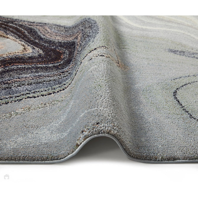Amara AMA104 Modern Abstract Marbled Granite Stone High-Density Soft-Touch Polyester Sage/Grey Rug-Concept Looms-Rug Love - The Most Loved Rug Store