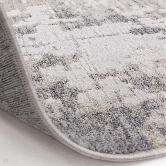 Anders AN01 Modern Abstract Distressed Space-Dyed Shimmer Soft Raised Textured Low Profile Short Pile Polyblend Ivory/Grey/Beige/Taupe Rug-Asiatic Carpets-Rug Love - The Most Loved Rug Store
