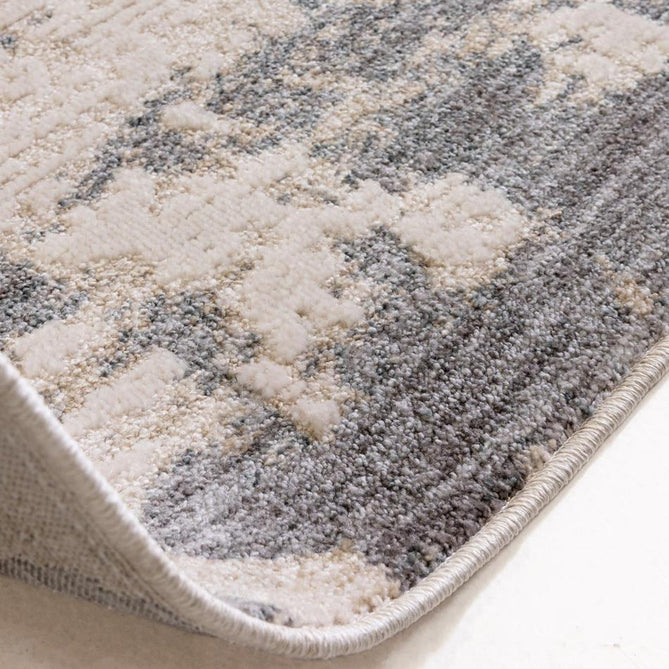 Anders AN01 Modern Abstract Distressed Space-Dyed Shimmer Soft Raised Textured Low Profile Short Pile Polyblend Ivory/Grey/Beige/Taupe Rug-Asiatic Carpets-Rug Love - The Most Loved Rug Store