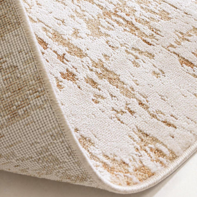 Anders AN03 Modern Abstract Distressed Shimmer Soft Raised Textured Low Profile Short Pile Polyester Beige/Cream/Sand Rug-Asiatic Carpets-Rug Love - The Most Loved Rug Store