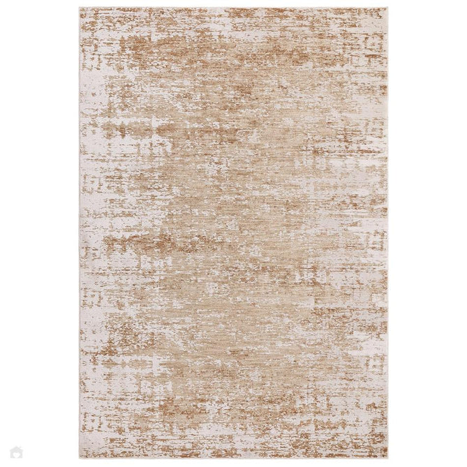 Anders AN03 Modern Abstract Distressed Shimmer Soft Raised Textured Low Profile Short Pile Polyester Beige/Cream/Sand Rug-Asiatic Carpets-Rug Love - The Most Loved Rug Store