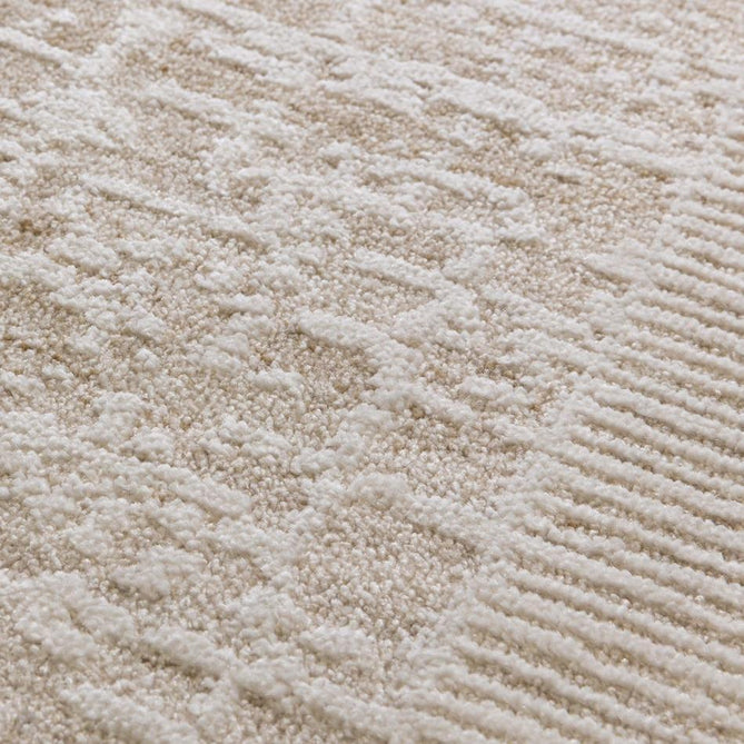 Anders AN10 Modern Abstract Distressed Shimmer Soft Raised Textured Low Profile Short Pile Polyester Beige/Ivory/Stone Rug-Asiatic Carpets-Rug Love - The Most Loved Rug Store