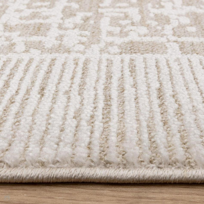 Anders AN10 Modern Abstract Distressed Shimmer Soft Raised Textured Low Profile Short Pile Polyester Beige/Ivory/Stone Rug-Asiatic Carpets-Rug Love - The Most Loved Rug Store