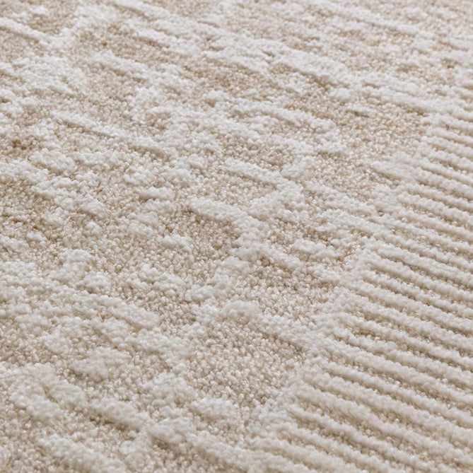 Anders AN10 Modern Abstract Distressed Shimmer Soft Raised Textured Low Profile Short Pile Polyester Beige Rug-Asiatic Carpets-Rug Love - The Most Loved Rug Store