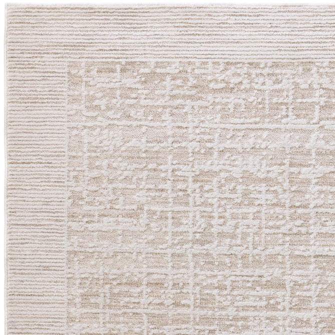 Anders AN10 Modern Abstract Distressed Shimmer Soft Raised Textured Low Profile Short Pile Polyester Beige Rug-Asiatic Carpets-Rug Love - The Most Loved Rug Store