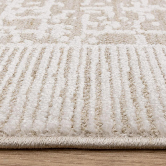 Anders AN10 Modern Abstract Distressed Shimmer Soft Raised Textured Low Profile Short Pile Polyester Beige Rug-Asiatic Carpets-Rug Love - The Most Loved Rug Store