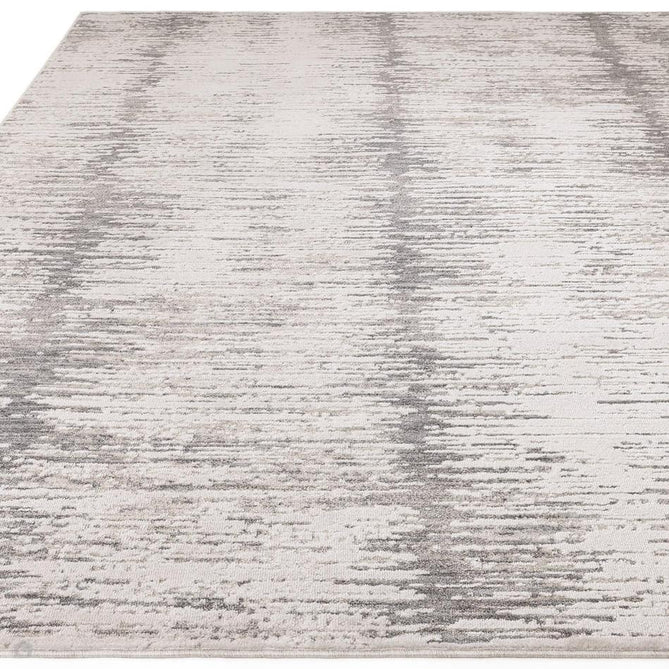 Anders AN14 Modern Vertical Striation Brushstroke Distressed Space-Dyed Shimmer Soft Raised Textured Low Profile Short Pile Polyblend Light Grey/Cream/Charcoal/Beige Rug-Asiatic Carpets-Rug Love - The Most Loved Rug Store