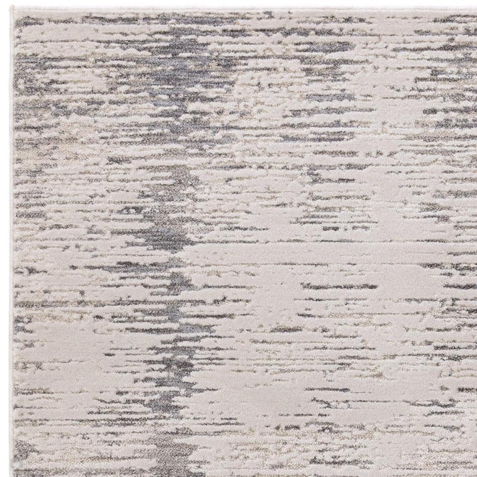 Anders AN14 Modern Vertical Striation Brushstroke Distressed Space-Dyed Shimmer Soft Raised Textured Low Profile Short Pile Polyblend Light Grey/Cream/Charcoal/Beige Rug-Asiatic Carpets-Rug Love - The Most Loved Rug Store