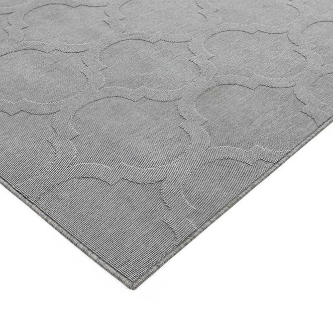 Antibes AN01 Trellis Modern Geometric Durable Stain-Resistant Weatherproof Flatweave In-Outdoor Grey Rug-Asiatic Carpets-Rug Love - The Most Loved Rug Store