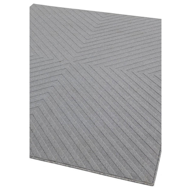 Antibes AN07 Arrow Modern Geometric Durable Stain-Resistant Weatherproof Flatweave In-Outdoor Light Grey Rug-Asiatic Carpets-Rug Love - The Most Loved Rug Store