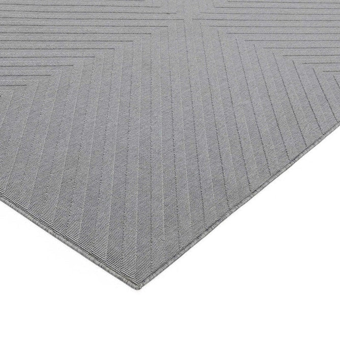 Antibes AN07 Arrow Modern Geometric Durable Stain-Resistant Weatherproof Flatweave In-Outdoor Light Grey Rug-Asiatic Carpets-Rug Love - The Most Loved Rug Store