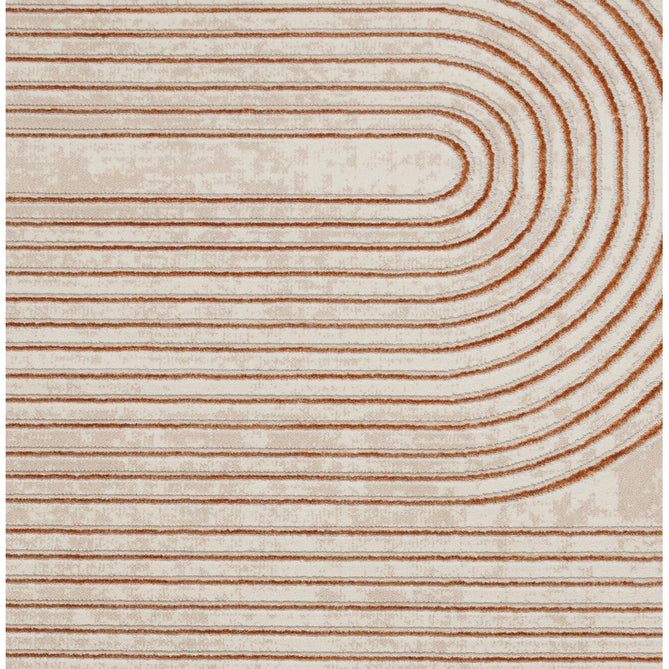 Apollo 2683 Modern Geometric Swirl Distressed Metallic Shimmer High-Density Textured Low Profile Short-Pile Beige/Grey/Bronze/Terra/Brown/Cream Rug-Think Rugs-Rug Love - The Most Loved Rug Store