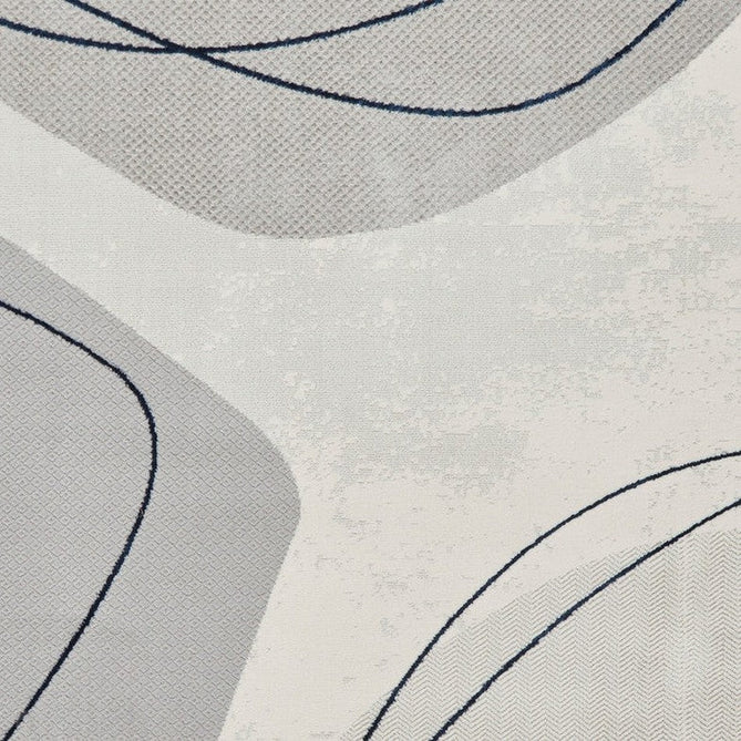 Apollo E9974 Modern Abstract Distressed Marble Metallic Shimmer High-Density Textured Low Profile Short-Pile Grey/Blue Rug-Think Rugs-Rug Love - The Most Loved Rug Store