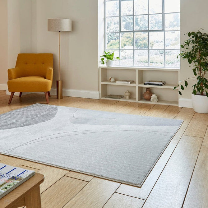 Apollo E9974 Modern Abstract Distressed Marble Metallic Shimmer High-Density Textured Low Profile Short-Pile Grey/Silver Rug-Think Rugs-Rug Love - The Most Loved Rug Store