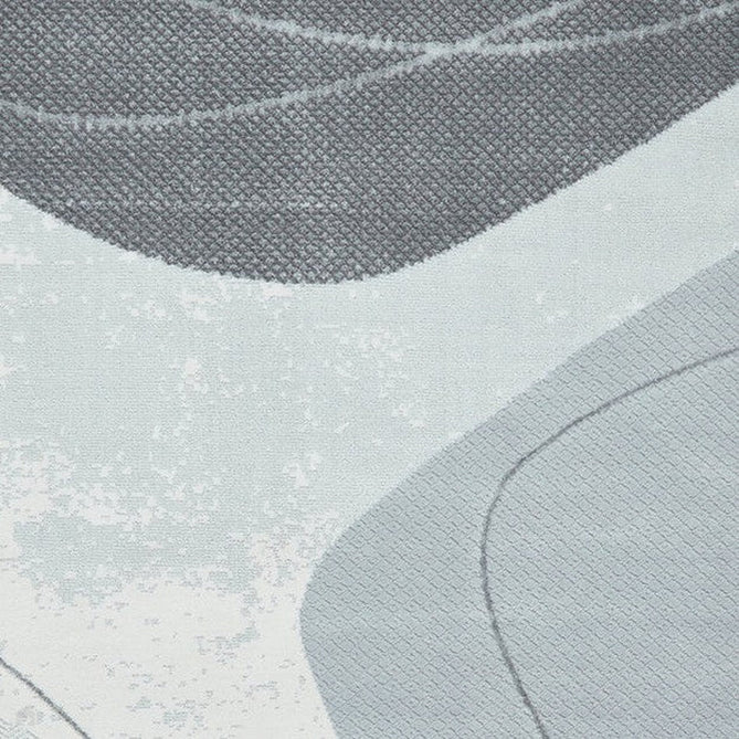 Apollo E9974 Modern Abstract Distressed Marble Metallic Shimmer High-Density Textured Low Profile Short-Pile Grey/Silver Rug-Think Rugs-Rug Love - The Most Loved Rug Store