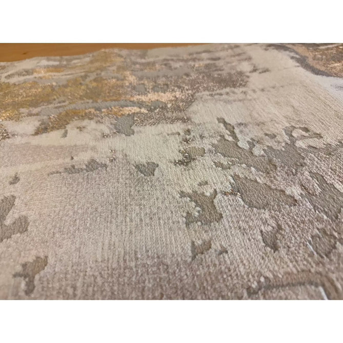 Apollo GR579 Modern Abstract Distressed Metallic Shimmer High-Density Textured Low Profile Short-Pile Beige/Grey/Bronze/Terra/Brown/Cream Rug-Think Rugs-Rug Love - The Most Loved Rug Store