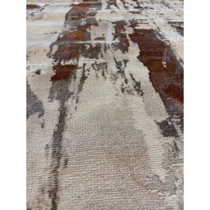 Apollo GR579 Modern Abstract Distressed Metallic Shimmer High-Density Textured Low Profile Short-Pile Beige/Grey/Bronze/Terra/Brown/Cream Rug-Think Rugs-Rug Love - The Most Loved Rug Store
