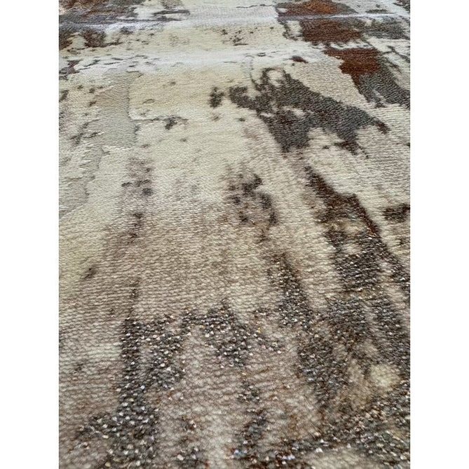 Apollo GR579 Modern Abstract Distressed Metallic Shimmer High-Density Textured Low Profile Short-Pile Beige/Grey/Bronze/Terra/Brown/Cream Rug-Think Rugs-Rug Love - The Most Loved Rug Store