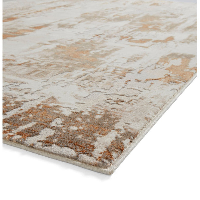 Apollo GR579 Modern Abstract Distressed Metallic Shimmer High-Density Textured Low Profile Short-Pile Beige/Grey/Bronze/Terra/Brown/Cream Rug-Think Rugs-Rug Love - The Most Loved Rug Store