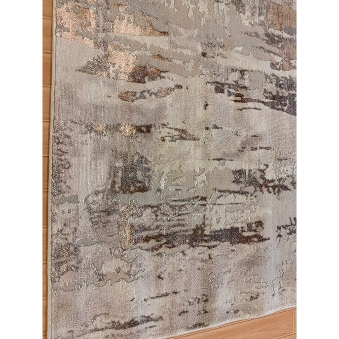 Apollo GR579 Modern Abstract Distressed Metallic Shimmer High-Density Textured Low Profile Short-Pile Beige/Grey/Bronze/Terra/Brown/Cream Rug-Think Rugs-Rug Love - The Most Loved Rug Store