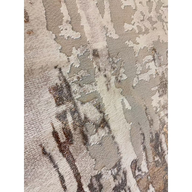 Apollo GR579 Modern Abstract Distressed Metallic Shimmer High-Density Textured Low Profile Short-Pile Beige/Grey/Bronze/Terra/Brown/Cream Rug-Think Rugs-Rug Love - The Most Loved Rug Store