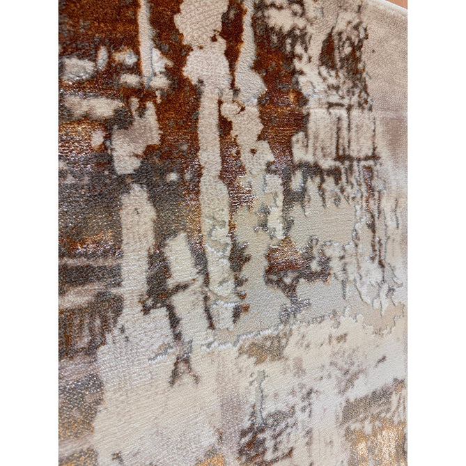 Apollo GR579 Modern Abstract Distressed Metallic Shimmer High-Density Textured Low Profile Short-Pile Beige/Grey/Bronze/Terra/Brown/Cream Rug-Think Rugs-Rug Love - The Most Loved Rug Store