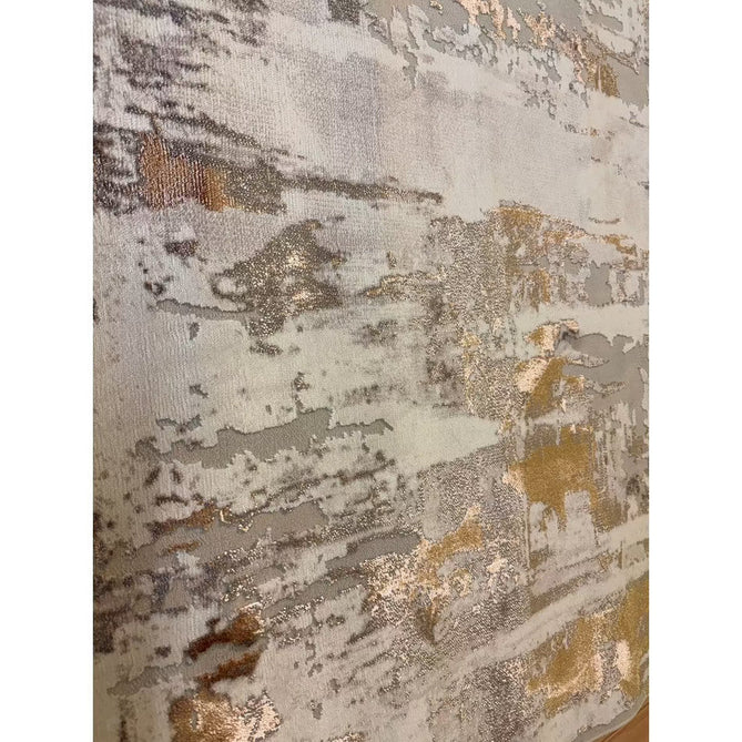 Apollo GR579 Modern Abstract Distressed Metallic Shimmer High-Density Textured Low Profile Short-Pile Beige/Grey/Bronze/Terra/Brown/Cream Rug-Think Rugs-Rug Love - The Most Loved Rug Store