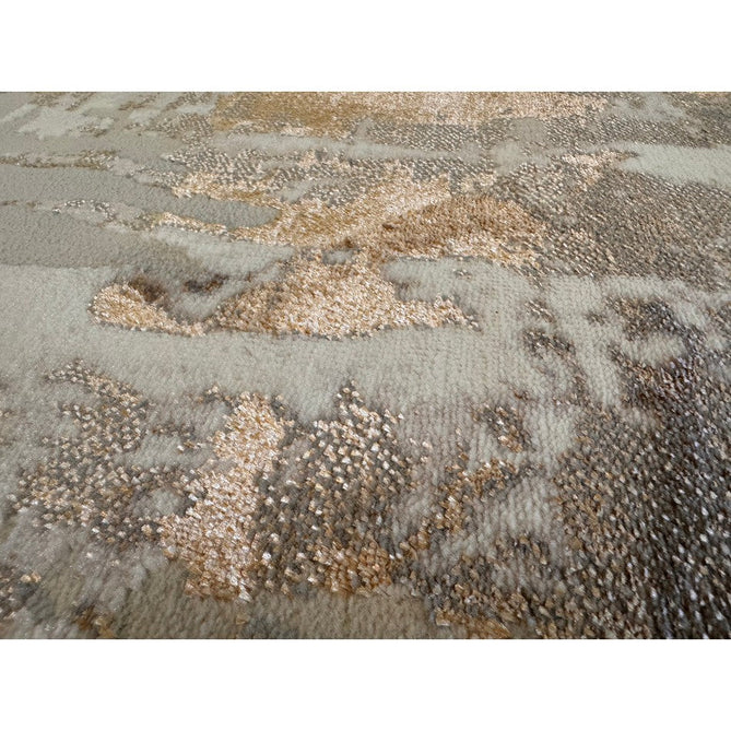 Apollo GR579 Modern Abstract Distressed Metallic Shimmer High-Density Textured Low Profile Short-Pile Beige/Grey/Bronze/Terra/Brown/Cream Rug-Think Rugs-Rug Love - The Most Loved Rug Store