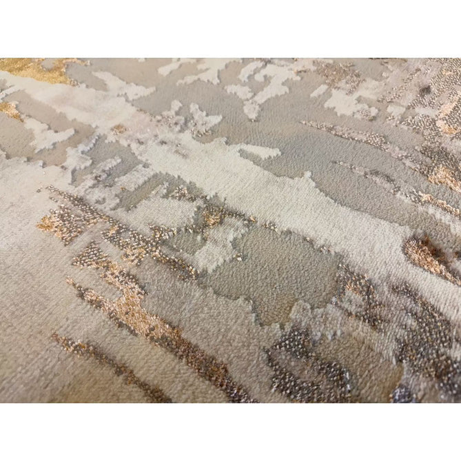 Apollo GR579 Modern Abstract Distressed Metallic Shimmer High-Density Textured Low Profile Short-Pile Beige/Grey/Bronze/Terra/Brown/Cream Rug-Think Rugs-Rug Love - The Most Loved Rug Store