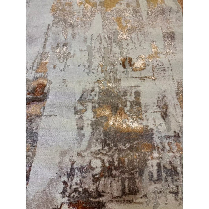 Apollo GR579 Modern Abstract Distressed Metallic Shimmer High-Density Textured Low Profile Short-Pile Beige/Grey/Bronze/Terra/Brown/Cream Rug-Think Rugs-Rug Love - The Most Loved Rug Store