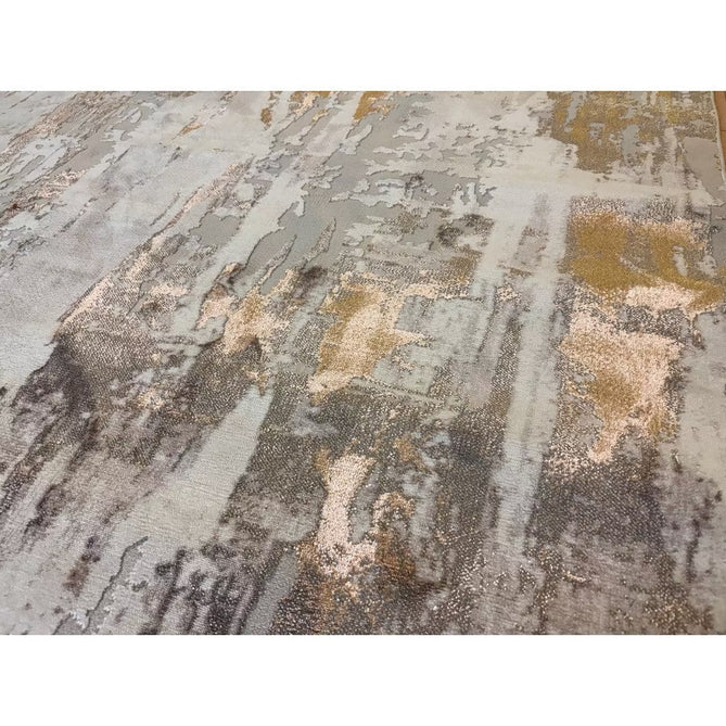 Apollo GR579 Modern Abstract Distressed Metallic Shimmer High-Density Textured Low Profile Short-Pile Beige/Grey/Bronze/Terra/Brown/Cream Rug-Think Rugs-Rug Love - The Most Loved Rug Store