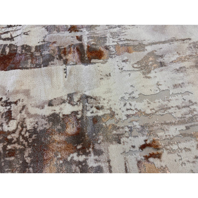 Apollo GR579 Modern Abstract Distressed Metallic Shimmer High-Density Textured Low Profile Short-Pile Beige/Grey/Bronze/Terra/Brown/Cream Rug-Think Rugs-Rug Love - The Most Loved Rug Store
