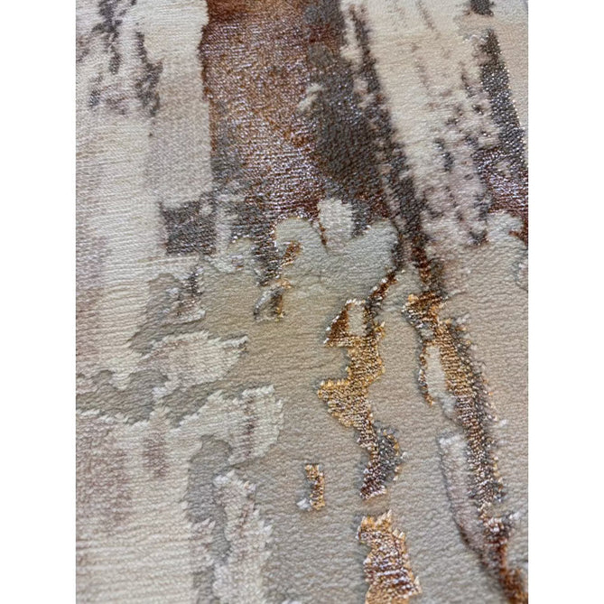 Apollo GR579 Modern Abstract Distressed Metallic Shimmer High-Density Textured Low Profile Short-Pile Beige/Grey/Bronze/Terra/Brown/Cream Rug-Think Rugs-Rug Love - The Most Loved Rug Store