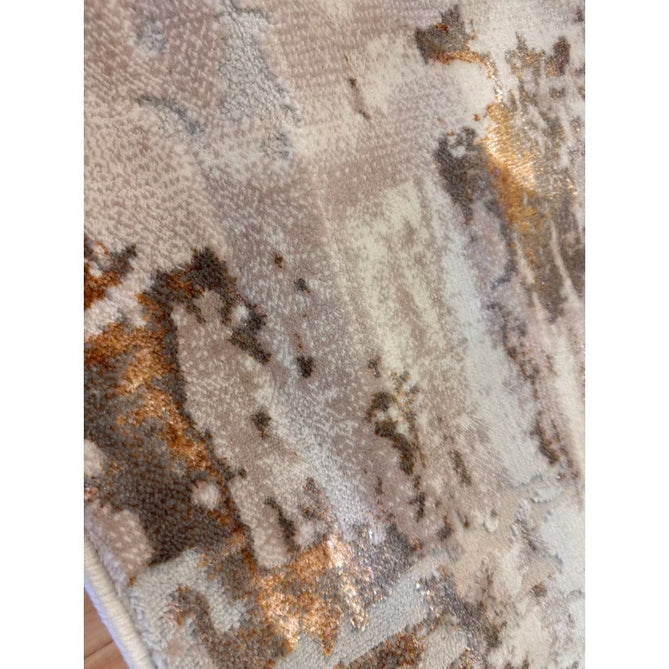 Apollo GR579 Modern Abstract Distressed Metallic Shimmer High-Density Textured Low Profile Short-Pile Beige/Grey/Bronze/Terra/Brown/Cream Rug-Think Rugs-Rug Love - The Most Loved Rug Store