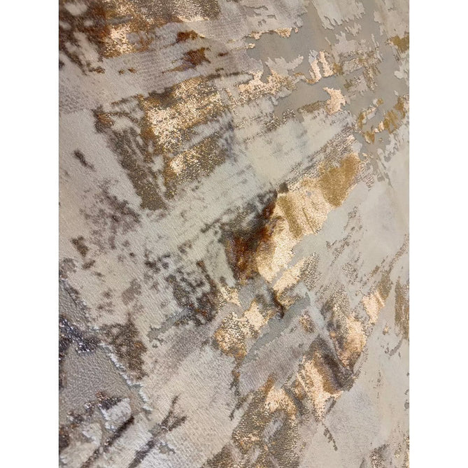Apollo GR579 Modern Abstract Distressed Metallic Shimmer High-Density Textured Low Profile Short-Pile Beige/Grey/Bronze/Terra/Brown/Cream Rug-Think Rugs-Rug Love - The Most Loved Rug Store