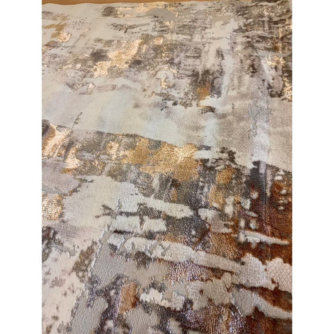 Apollo GR579 Modern Abstract Distressed Metallic Shimmer High-Density Textured Low Profile Short-Pile Beige/Grey/Bronze/Terra/Brown/Cream Rug-Think Rugs-Rug Love - The Most Loved Rug Store