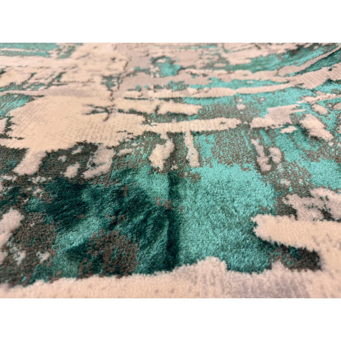 Apollo GR579 Modern Abstract Distressed Metallic Shimmer High-Density Textured Low Profile Short-Pile Grey/Green/Cream Rug-Think Rugs-Rug Love - The Most Loved Rug Store
