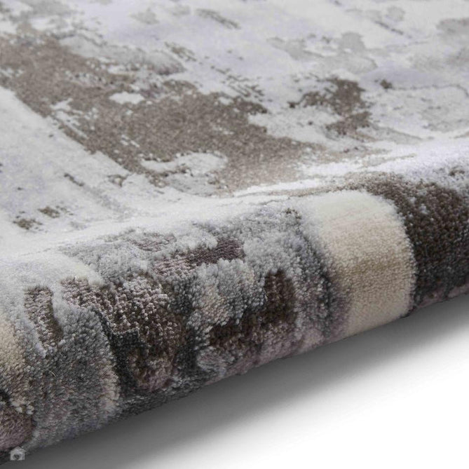 Apollo GR580 Modern Abstract Distressed Metallic Shimmer High-Density Textured Low Profile Short-Pile Grey/Cream Rug-Think Rugs-Rug Love - The Most Loved Rug Store