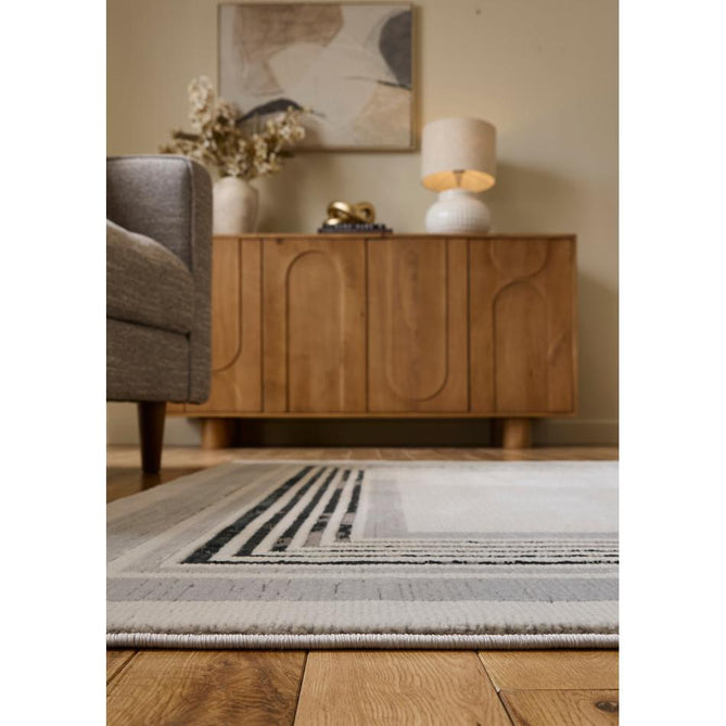 Apollo CK417 Ivory/Dark Blue Rug