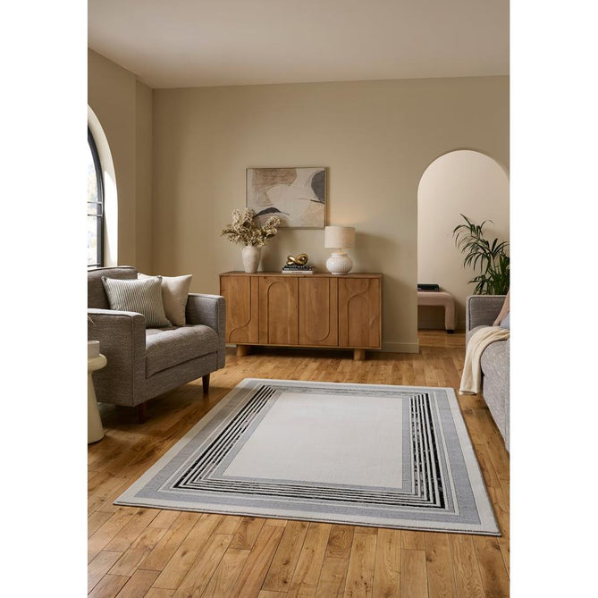 Apollo CK417 Ivory/Dark Blue Rug