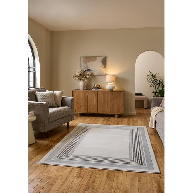 Apollo CK417 Ivory/Grey Rug