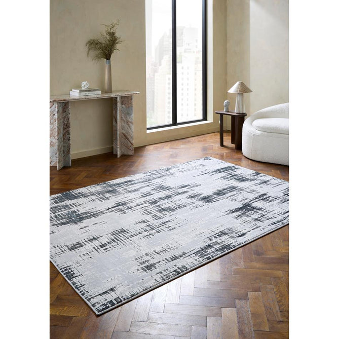 Apollo HE052 Grey/Dark Blue Rug