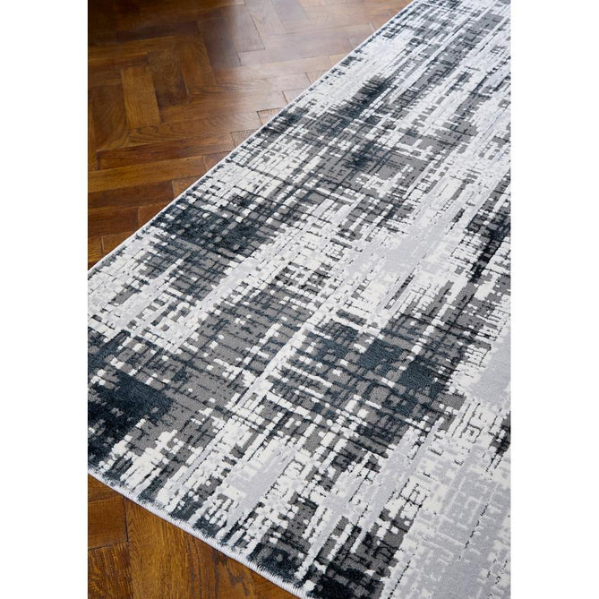 Apollo HE052 Grey/Dark Blue Rug