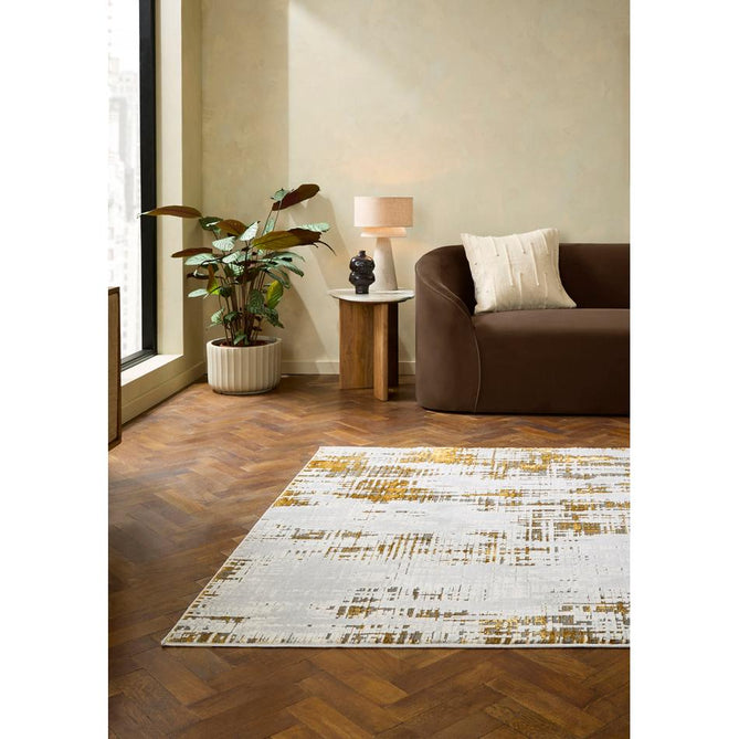Apollo HE052 Grey/Gold Rug