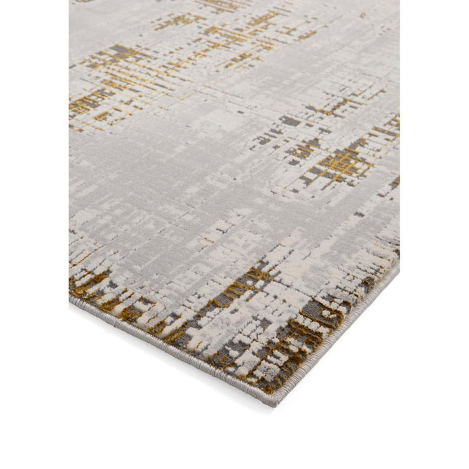Apollo HE052 Grey/Gold Rug