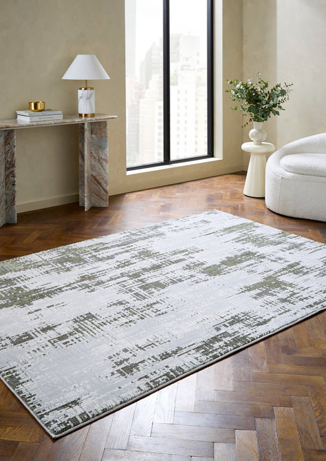 Apollo HE052 Grey/Green Rug