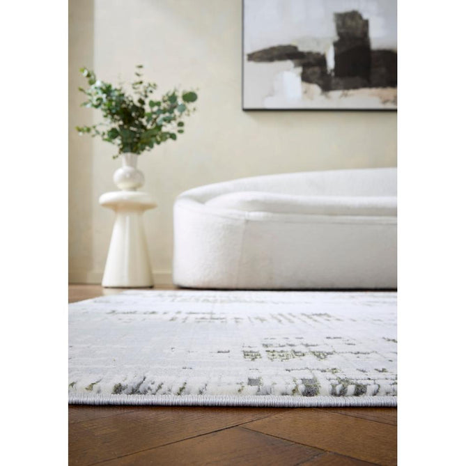 Apollo HE052 Grey/Green Rug